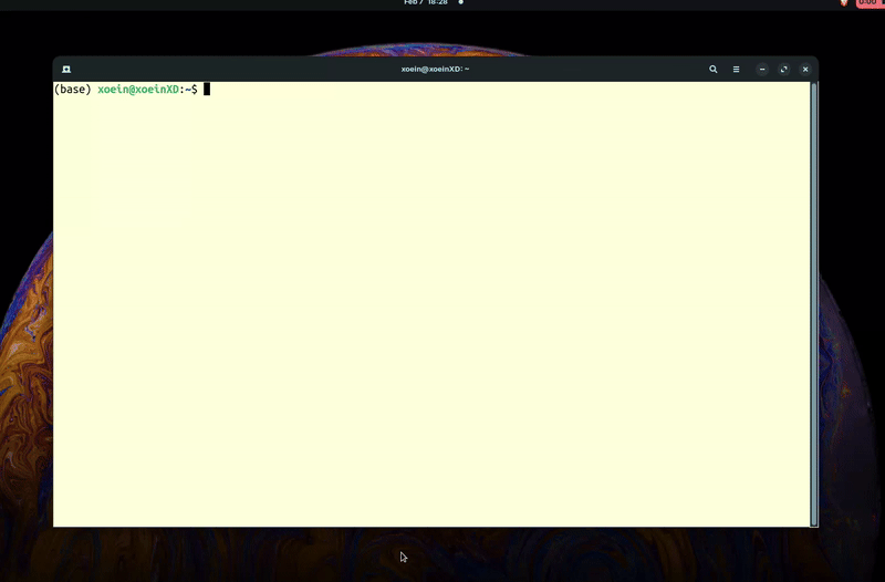Example usage